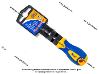 Отвертка крестовая PH2 (6мм) длинна 38мм противоскользящая рукоятка KRAFT 700426