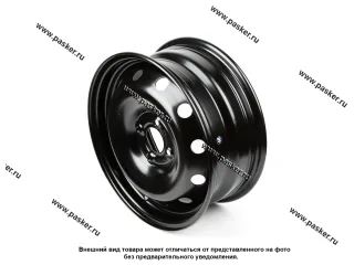 Диск колесный 15/6J/4*100/ET50/d60,1 Magnetto Renault Logan LADA Largus черный 15001 AM