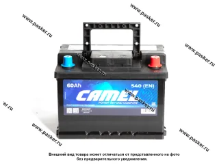 Аккумулятор CAMEL 60Ач EN600 242х175х175 низкий обр/п