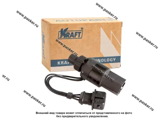 Датчик скорости 2108-10 KRAFT 301.3843 6 импульсный с проводом плоский разъем 104816