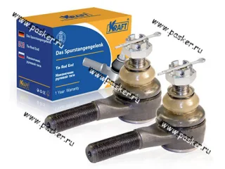 Рулевой наконечник 2101-07 2121 KRAFT короткие 032279