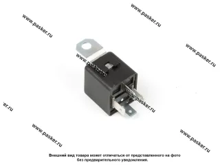 Реле РС-113 4-х контактное 98.3777-10 с кронштейном 30А, 12В ЭМИ