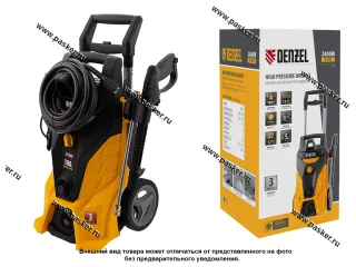 Мойка DENZEL 2400Вт 450л/ч 180бар алюм помпа R-180i