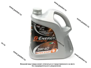 Масло G-Energy  5W40 Synthetic Super Start API SP ACEA C3 4л син