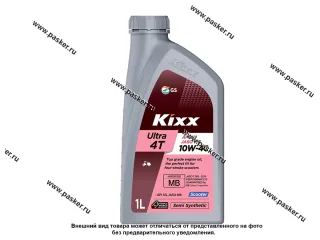 Масло KIXX 4-х тактное ULTRA 10W40 Scooter API SN JASO MB 1л п/с