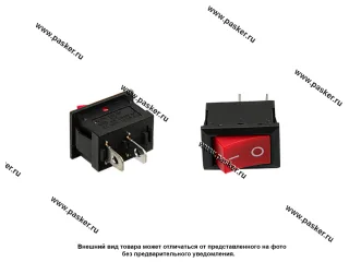 ВК универсальный двухпозиционный Nord YADA красный 250V 6А Mini 2 контактный