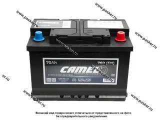 Аккумулятор CAMEL 70Ач EN760 AGM 278х175х190 обр/п