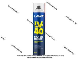 Смазка Многоцелевая LAVR LV-40 400мл аэрозоль Ln1485