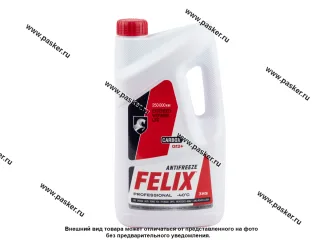 Антифриз FELIX CARBOX G12+  3кг красный
