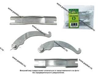 Планки 2108 распорные задних тормозных колодок 2+2 с рычагами BESTPARTS BP001500