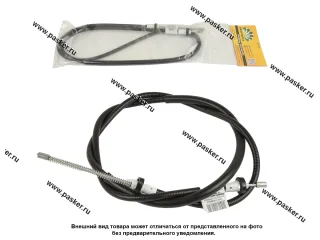 Трос ручного тормоза Renault Logan Sandero L-1680мм с ГУР BESTPARTS BP001619