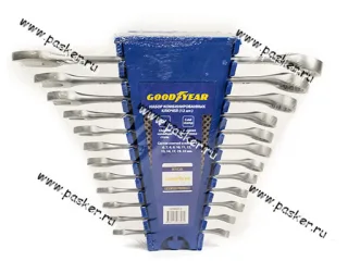 Ключи комбинированные 12 предметов 6-22 Goodyear GY002212