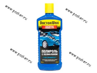 Полироль кузова Doctor Wax с полифлоном синяя 300мл DW8441