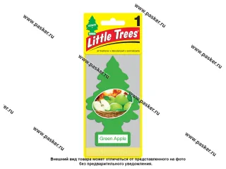 Ароматизатор LITTLE TREES Елочка зеленое яблоко