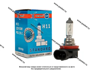 Лампа галоген 12V H11 55W PGJ19-2 Xenite STANDARD 1007011