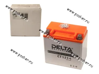 Аккумулятор DELTA CT 14Ач 1214 150x87x148 с/эл YTX14-BS