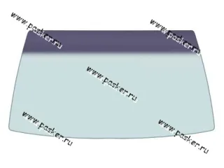 Стекло ветровое 2108-099 2115 КМК GLASS 3-х слойное с полосой VAZT0038